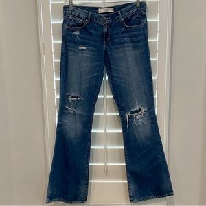 Abercrombie & Fitch Madison Flare Bootcut Low Rise (size 29/8L) NWOT